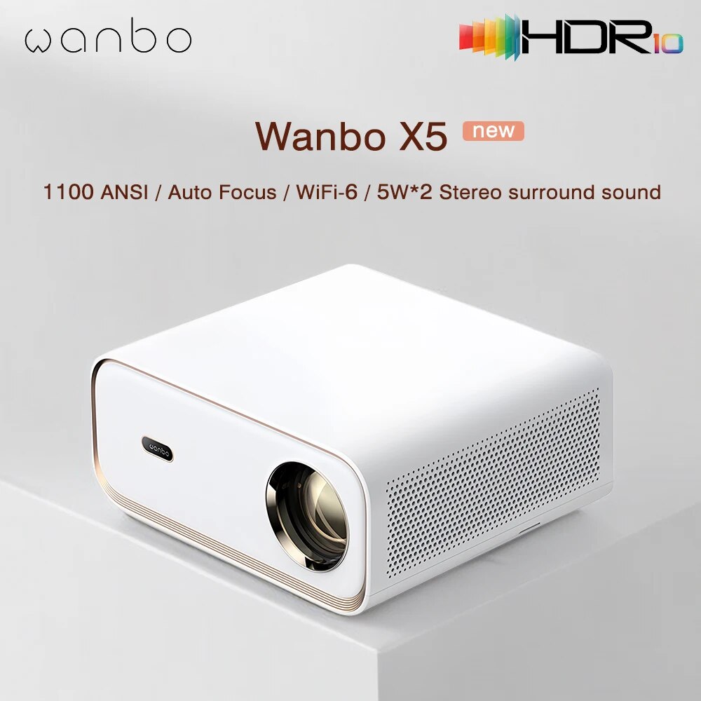 Wanbo X5 ׷    , ȵ̵ 9.0 , 繫 Ȩ ó׸ ְ ķ,  6, 4K, 1080P, 20000 